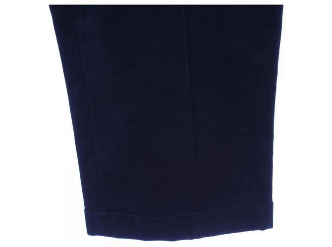 Hermès Pantaloni Hermes 3E0419DM Blu Blu navy - vista 5