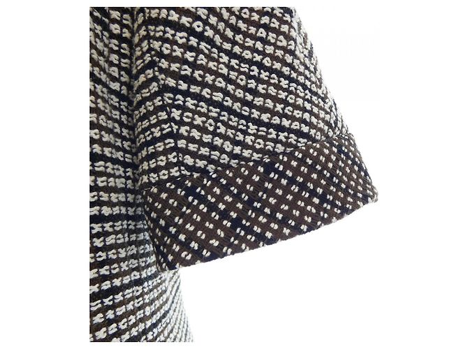 Timeless Chanel Kleid Braun Schwarz Weiß - Ansicht 6