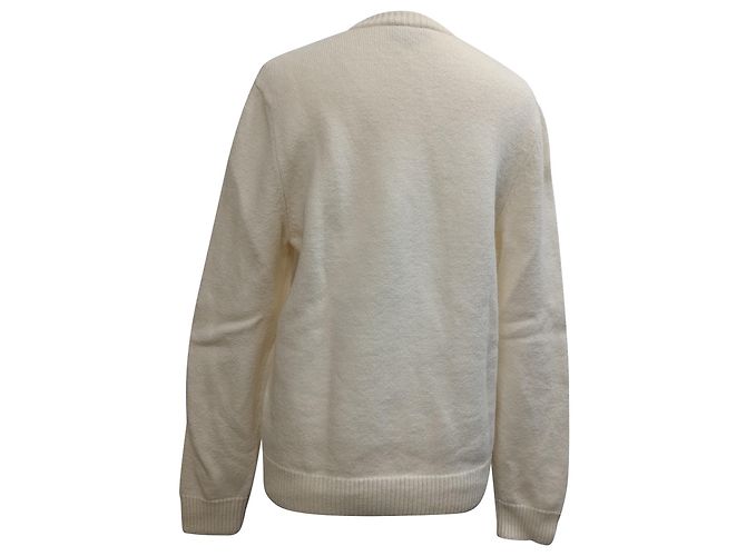 Apc Suéter A.P.C. Edward em lã virgem branca Branco Cru - vista 2