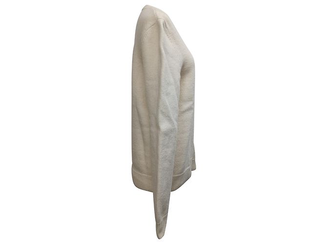 Apc Suéter A.P.C. Edward em lã virgem branca Branco Cru - vista 4