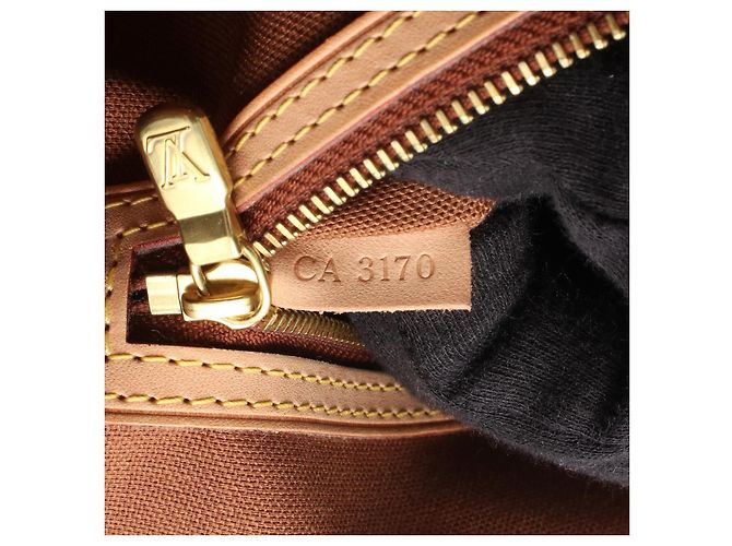 Borsa a Spalla Abbesses Monogramma Louis Vuitton Marrone - vista 6