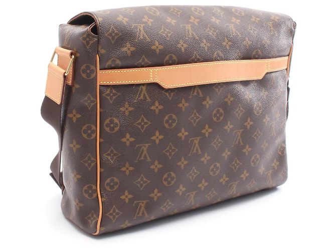 Borsa a Spalla Abbesses Monogramma Louis Vuitton Marrone - vista 7