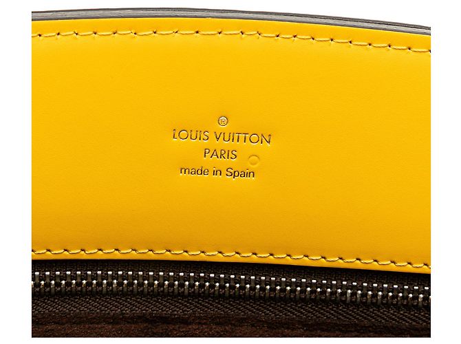 Louis Vuitton Epi Phenix Pm Giallo - vista 5
