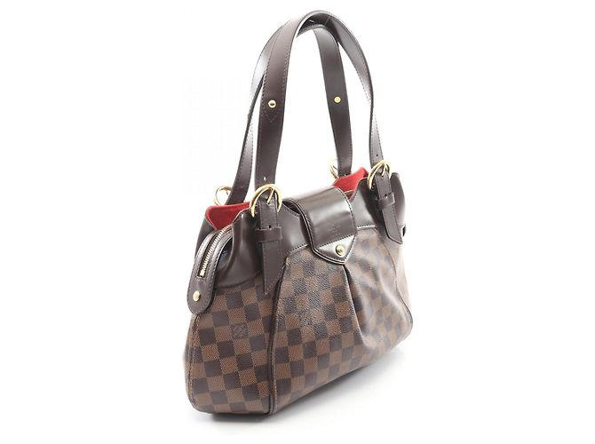 Borsa Louis Vuitton Sistina PM Marrone - vista 3