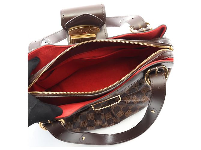 Borsa Louis Vuitton Sistina PM Marrone - vista 4