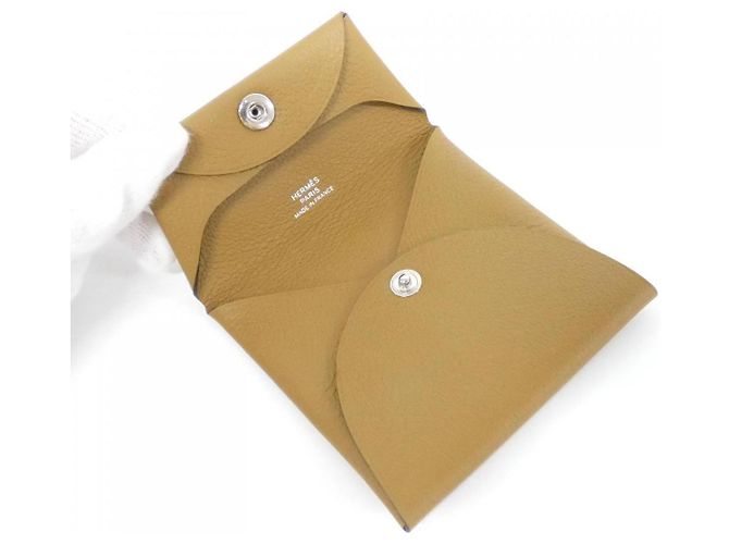 Hermès Bastia Evercolor Coin Case Brown - view 3