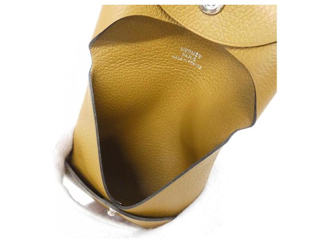 Hermès Bastia Evercolor Coin Case Brown - view 5