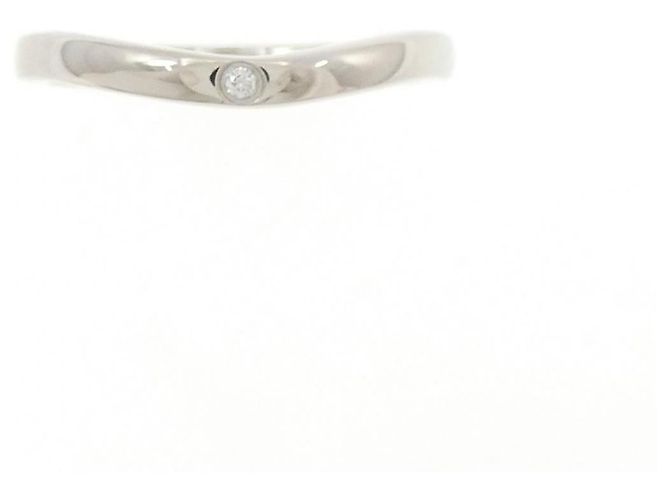 Anillo Cartier Ballerine de diamante PT950 tamaño 8 Plata Metálico - vista 3