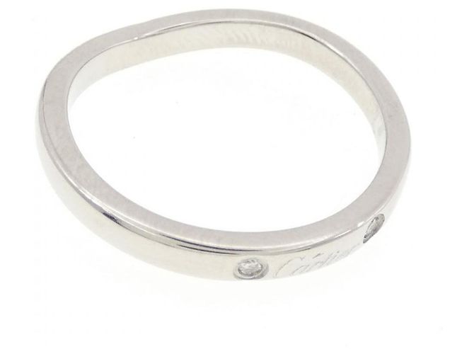 Anillo Cartier Ballerine de diamante PT950 tamaño 8 Plata Metálico - vista 4