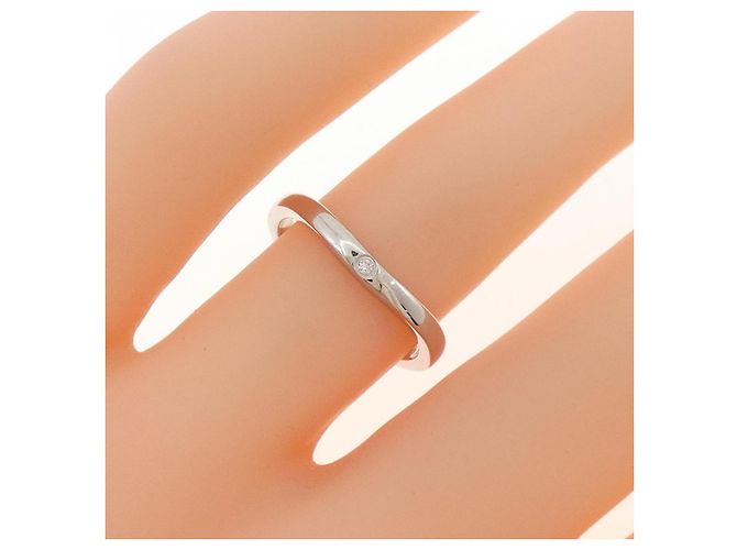 Anillo Cartier Ballerine de diamante PT950 tamaño 8 Plata Metálico - vista 5