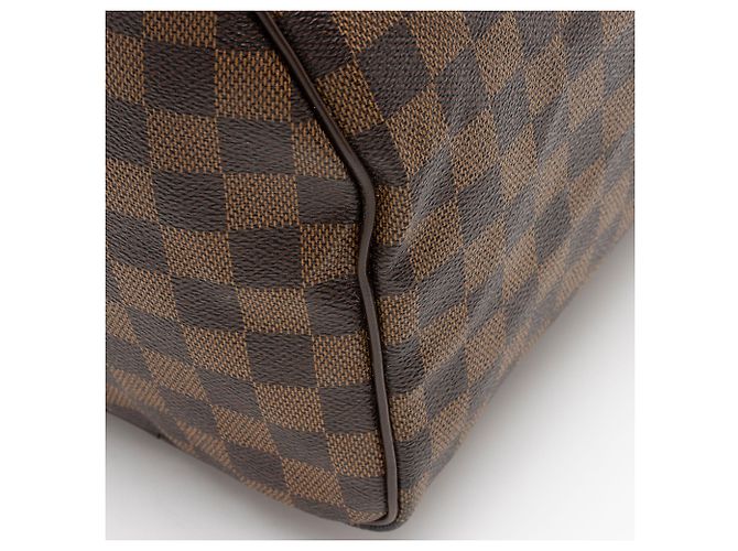 Louis Vuitton Damier Ebene Speedy 30 Tasche Braun - Ansicht 10