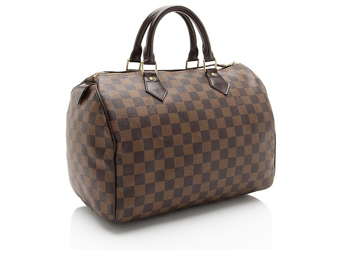 Louis Vuitton Damier Ebene Speedy 30 Tasche Braun - Ansicht 2