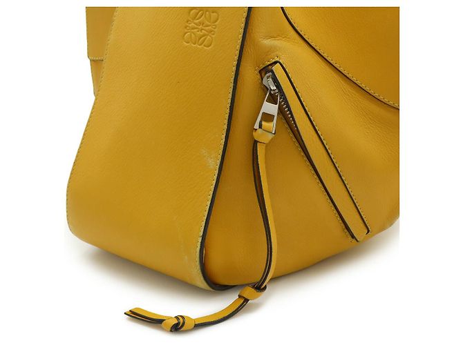 Loewe Leather Hammock Drawstring Bag - view 8