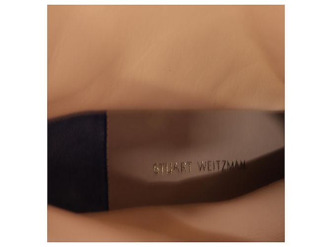 Stivali a metà polpaccio con zip frontale Jett di Stuart Weitzman in pelle nera Nero - vista 9
