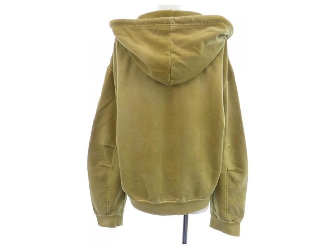 Felpa con cappuccio Marni FUMU012940 Verde Khaki Cotone Cachi - vista 2