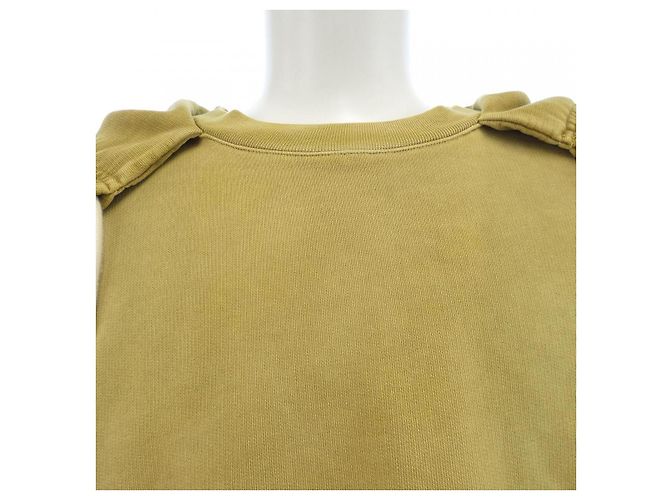 Felpa con cappuccio Marni FUMU012940 Verde Khaki Cotone Cachi - vista 5