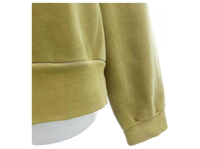 Felpa con cappuccio Marni FUMU012940 Verde Khaki Cotone Cachi - vista 6