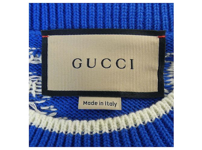 Punto Gucci Blanco Azul - vista 4