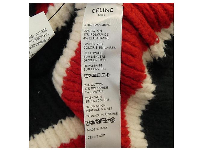 Céline Maille CELINE Noir Rouge - vue 3