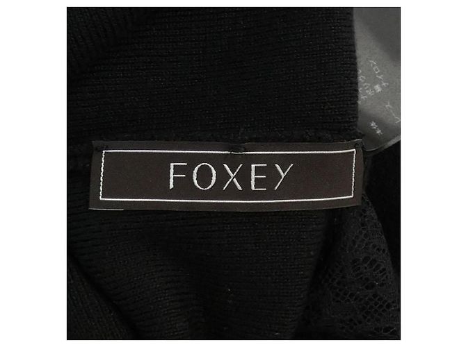 Autre Marque FOXEY Knit Top Black - view 4