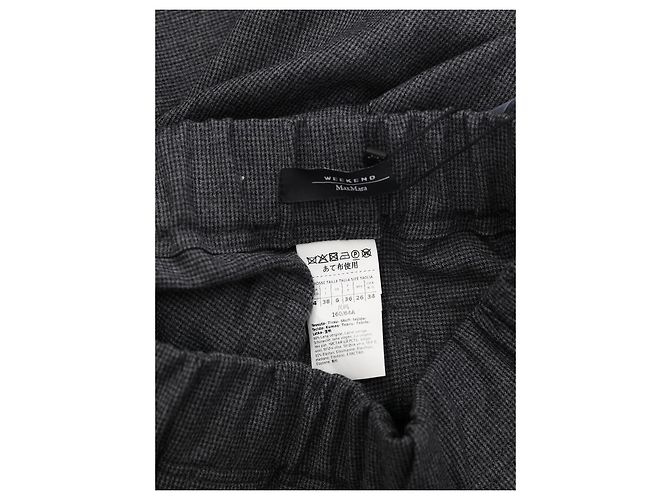 Max Mara Weekend Wollhose grau tapered - Ansicht 3