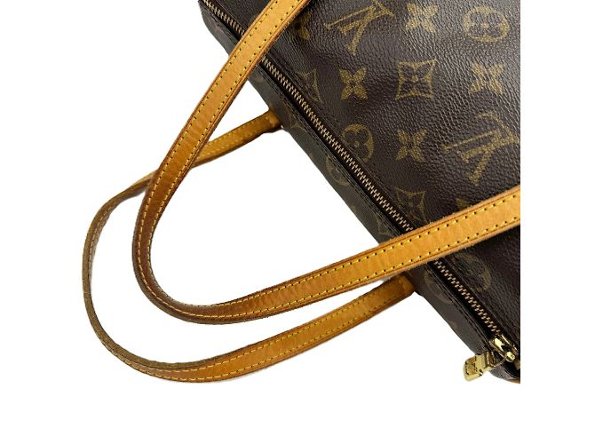 Borsa Tote Monogram Papillon 26 Louis Vuitton Marrone Monogramma - vista 11