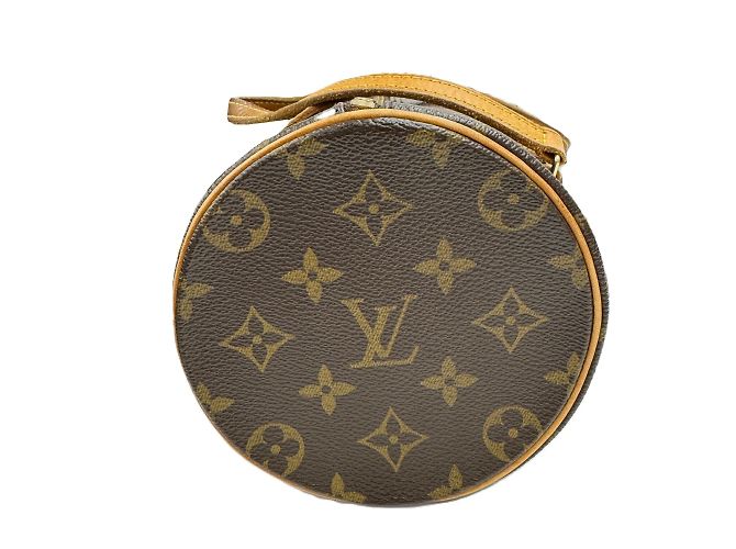 Borsa Tote Monogram Papillon 26 Louis Vuitton Marrone Monogramma - vista 4