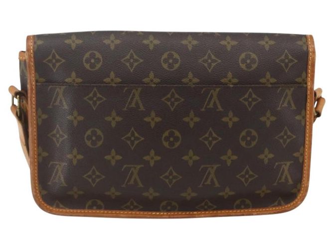 Gibeciere Borsa Messenger Gibecière Monogram Canvas MM Louis Vuitton Marrone - vista 2