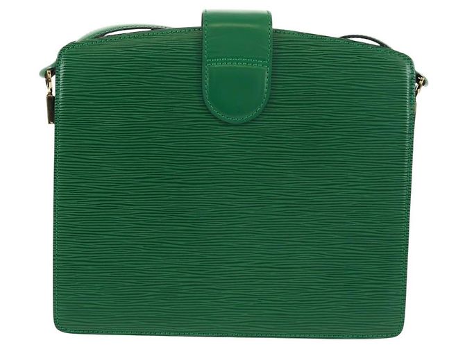 Bolso de Hombro Capucines Louis Vuitton en Cuero Epi Verde - vista 2