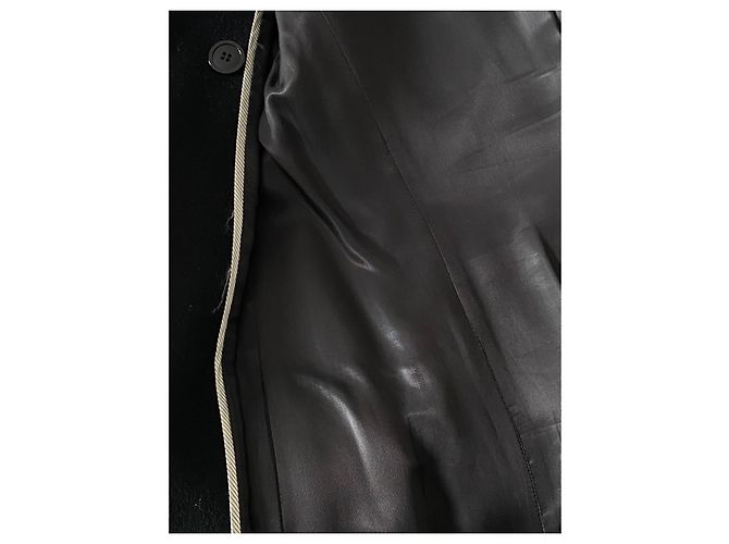 Abrigo negro de cachemira, Claudie Pierlot - vista 8