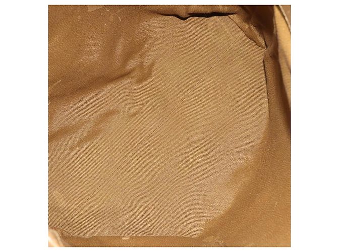 Sac Gancini en toile moyen Salvatore Ferragamo Bleu - vue 5