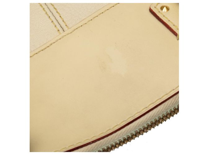 Borsa Lockit MM Louis Vuitton Beige Crudo - vista 5