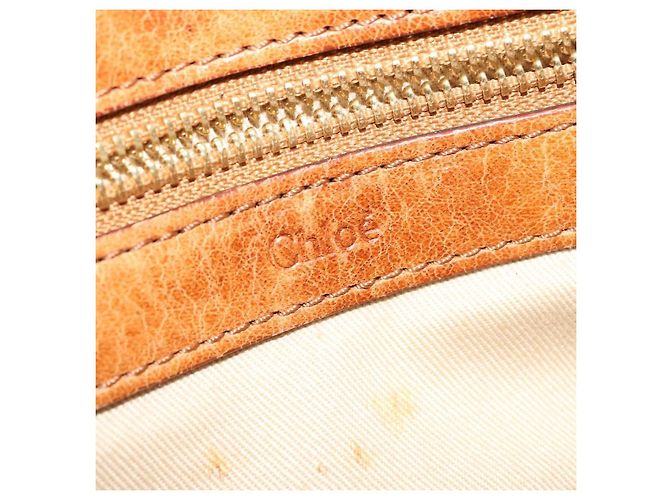 Chloé Chloe Ethel Leder Handtasche Braun - Ansicht 6