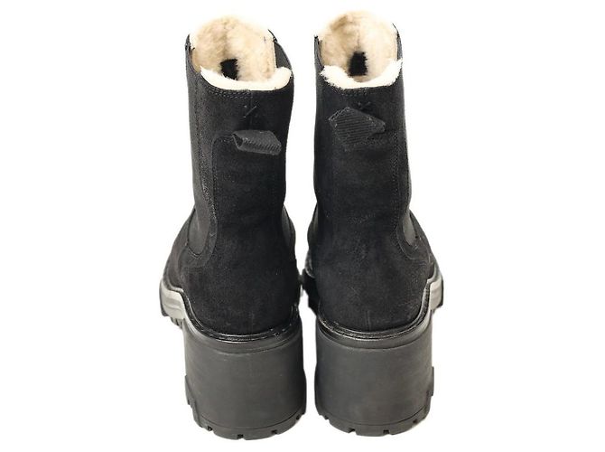 Botines de ante negro con tacón Rag & Bone - vista 2