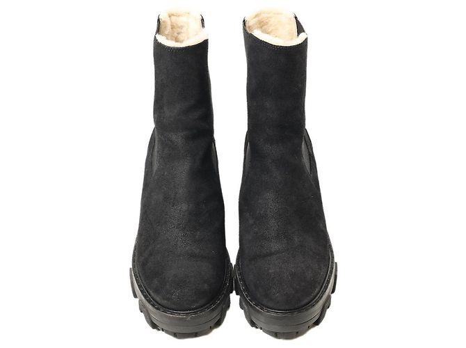 Botines de ante negro con tacón Rag & Bone - vista 4