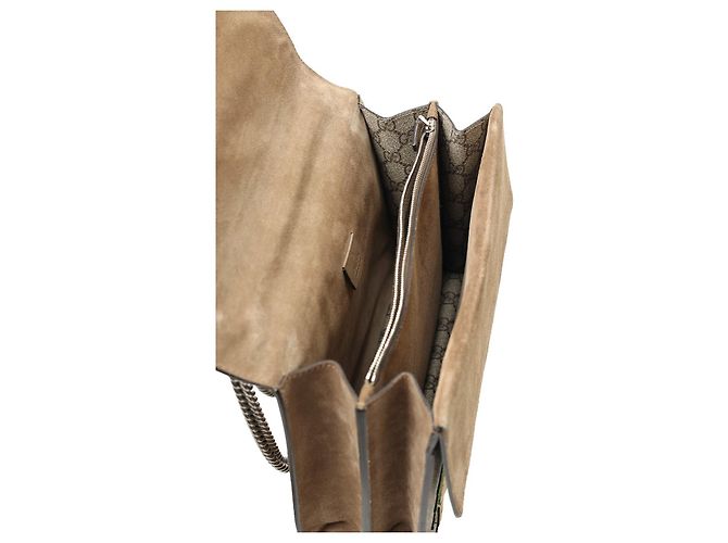 Borsa a spalla Gucci Dionysus GG Supreme Monogramma Ricamato Multicolore - vista 6