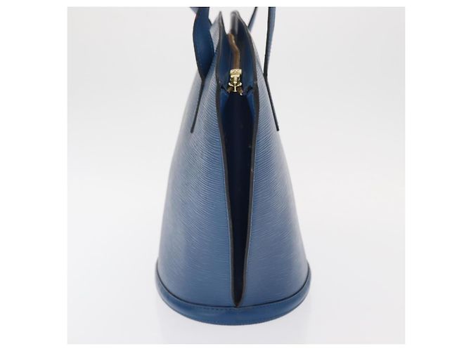Borsa Saint Jacques in pelle Epi GM Louis Vuitton Blu - vista 4