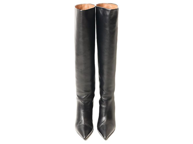 Botas Paris Texas Wanda de cuero negro - vista 2