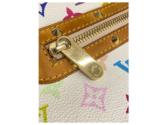 Borsa Louis Vuitton Boulogne Monogram Multicolor in Pelle Multicolore - vista 6