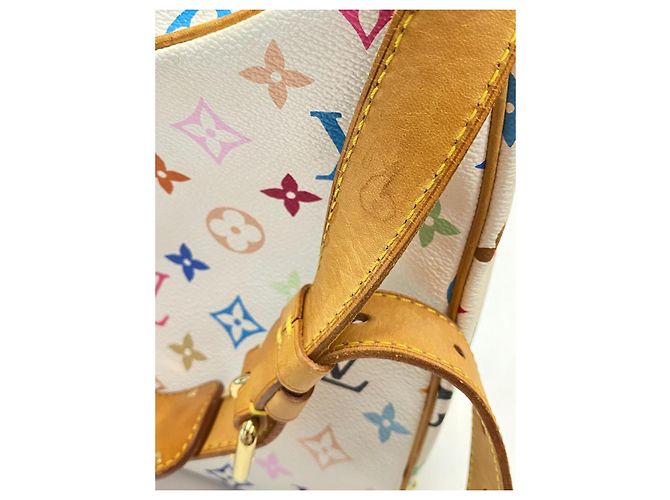 Borsa Louis Vuitton Boulogne Monogram Multicolor in Pelle Multicolore - vista 7