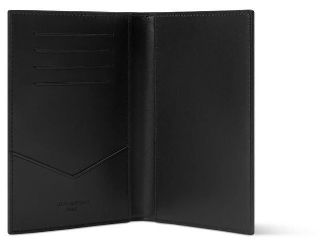 Louis Vuitton Copertura per passaporto LV Midnight Nero - vista 2