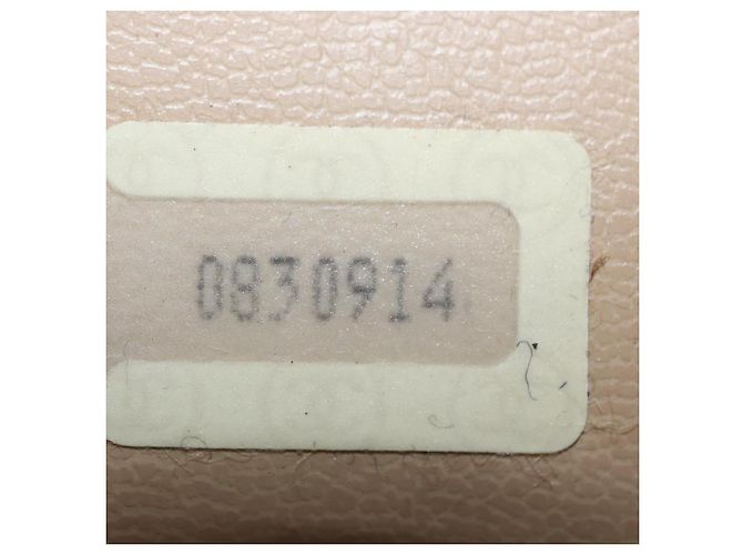 Chanel Vintage Einkaufstasche aus Lammleder Mittel Beige - Ansicht 7