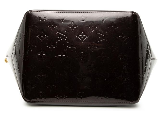 Borsa Bellevue PM in Monogram Vernis Louis Vuitton Bordò Porpora - vista 3