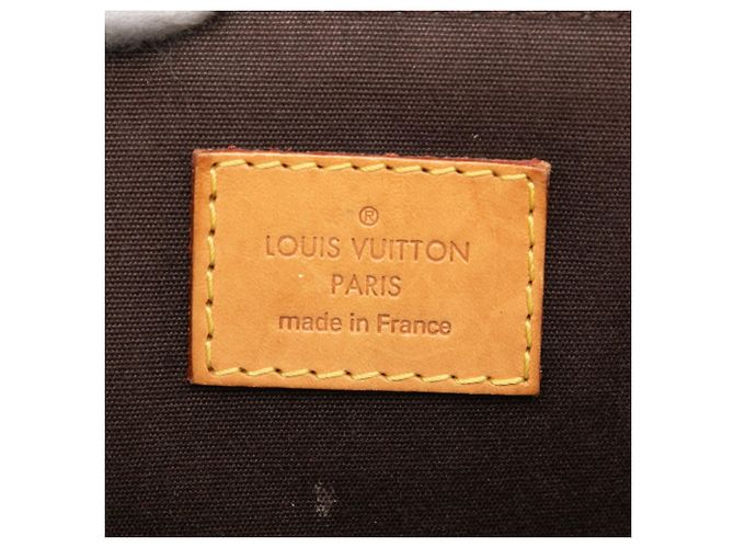 Borsa Bellevue PM in Monogram Vernis Louis Vuitton Bordò Porpora - vista 7