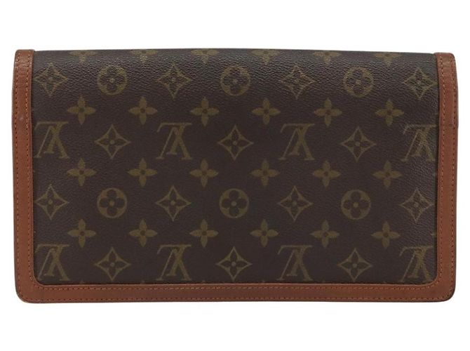 Louis Vuitton Damen Pochette Monogramm Canvas PM Braun - Ansicht 2