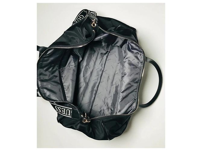 Borsa da viaggio Guess nera Nero - vista 8