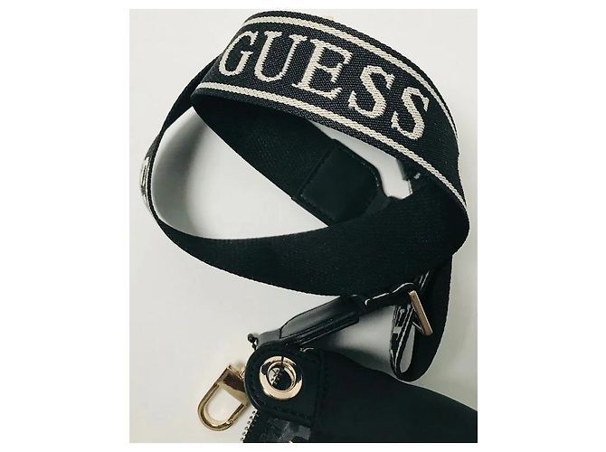 Borsa da viaggio Guess nera Nero - vista 9