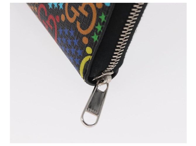 GUCCI GG Portefeuille Long Psychédélique Multicolore 601079 Auth BA9230V - vue 12