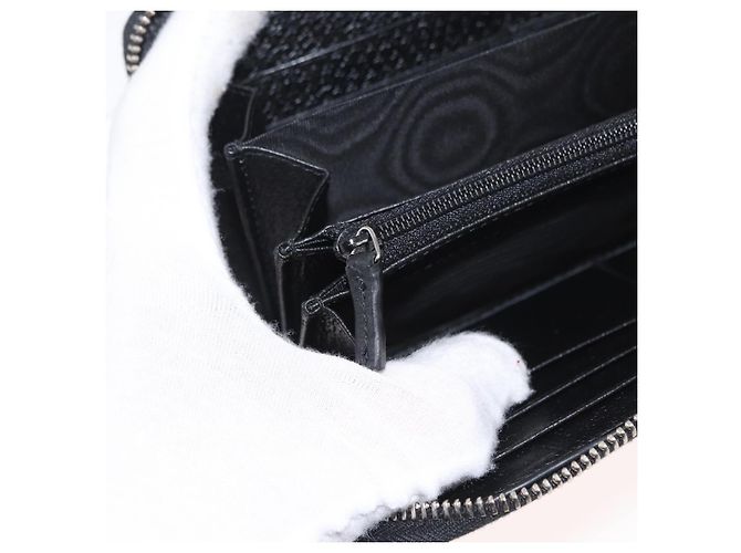 GUCCI GG Portefeuille Long Psychédélique Multicolore 601079 Auth BA9230V - vue 17