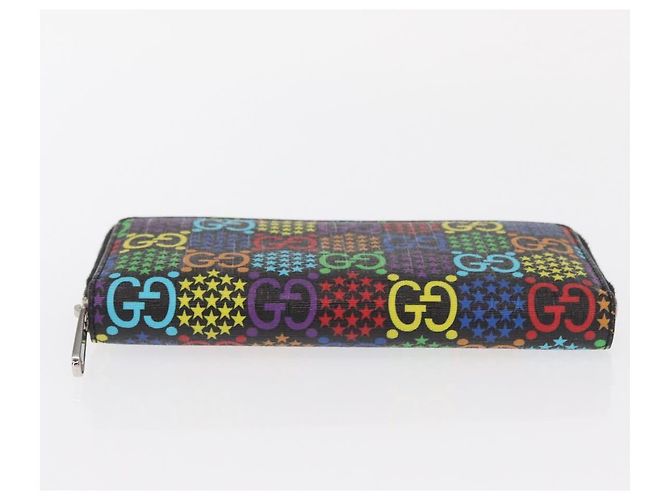 GUCCI GG Portefeuille Long Psychédélique Multicolore 601079 Auth BA9230V - vue 7